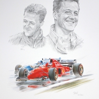 Motor Racing Art by Simon Taylor