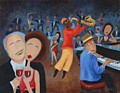 Accompaniment to Love - contemporary painting by Simon Taylor Accompaniment to Love - contemporary painting by Simon Taylor