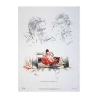 Gerhard Berger - Autographed