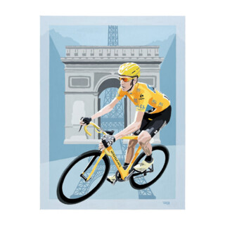 Wiggo in Yellow Original Painting
